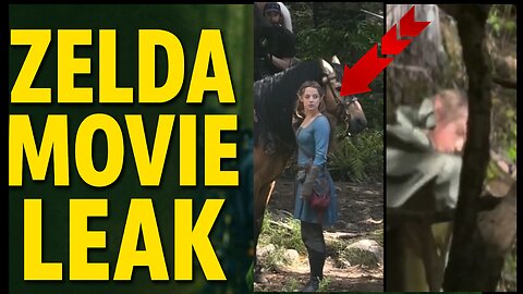 Leaked Behind-the-Scenes: Legend of Zelda Live-Action Movie (Set Footage) #zelda
