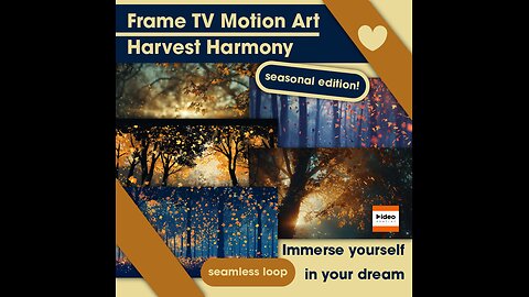 🍂Harvest Harmony Bundle • TV Motion Art Home Equinox Autumn Festival Holiday Nature 4K Ambient Calm