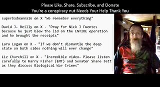 Nick J Fuentes says he brought the receipts, Deep State on both sides, Biological warfare on America