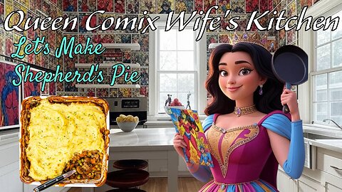 Let's Make Shepherd's Pie - Queen Comix Wife's Kitchen