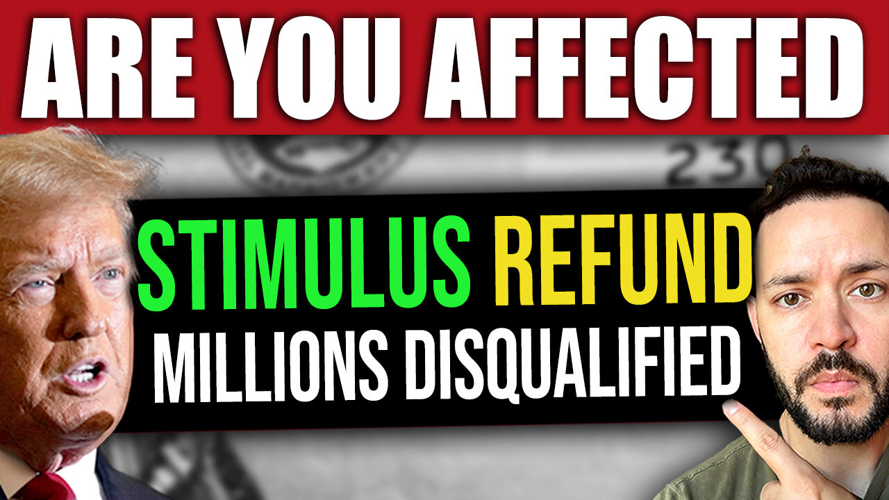 New Stimulus Check Shock! Millions Disqualified – Are You Affected?