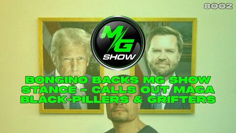 Bongino Backs MG Show Stance – Calls Out MAGA Black-Pillers & Grifters