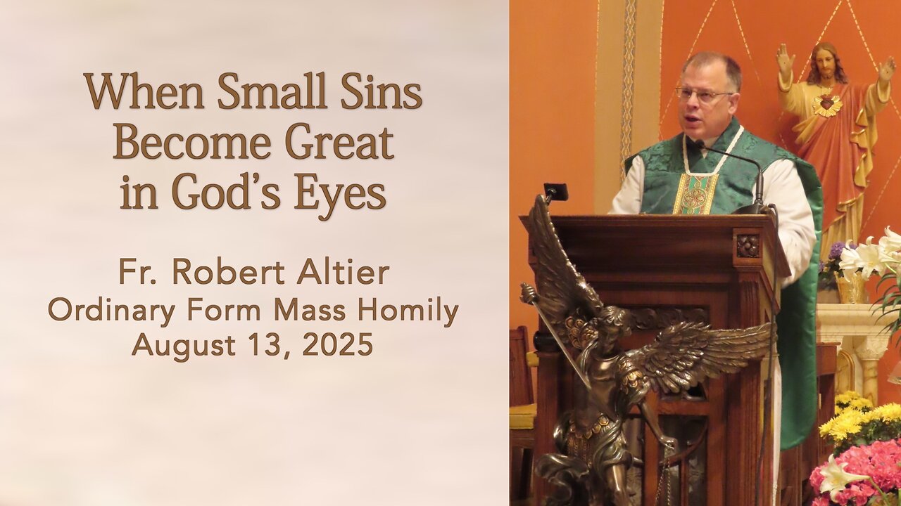 When Small Sins Become Great in God's Eyes