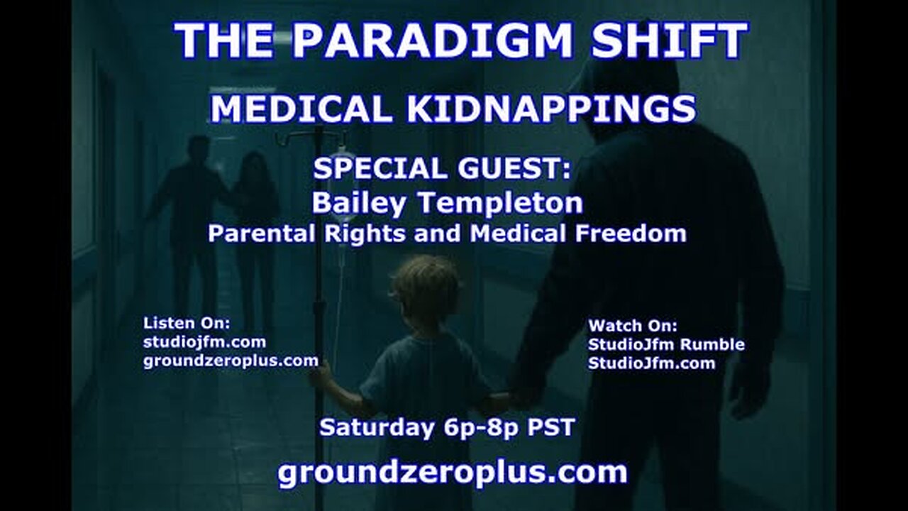 THE PARADIGM SHIFT - 8-16-2025 MEDICAL KIDNAPPINGS