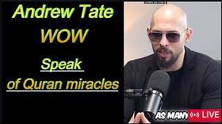 Quran miracles Live Debate Andrew Tate