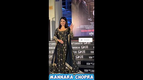 Bollywood Actress Mannara Chopra at Movie Premiere 🔥🌹♥️