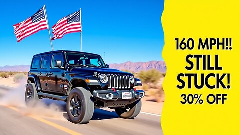 How to Mount a Giant Flag on Your Jeep WITHOUT Drilling – Bad Flag Full Interview + 30% Discount!