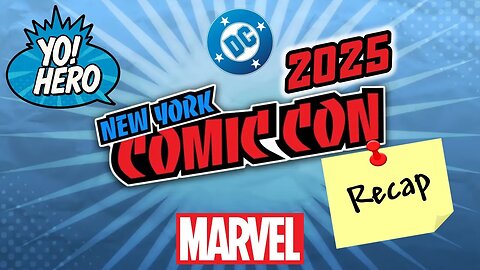 Yo! Hero #33 New York Comic-Con 2025 Recap! #nycc2025 #nycc #yohero #comiccon