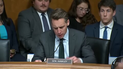 'This Is Hell': Boeing Whistleblower Tells Hawley Planes Aren’t Safe & He’s Being Targeted By Execs