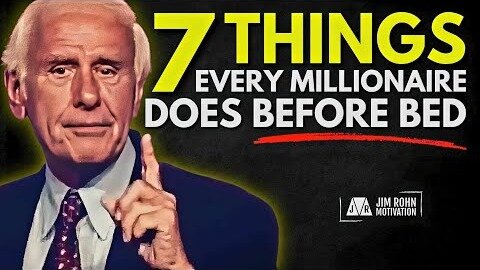Realistic Nighttime Routines That Successful People Follow Jim Rohn Motivation