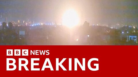 Israel announces strikes on Iran's nuclear sites as blasts heard across country | BBC News
