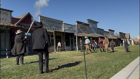 Cowboy Shootout at Boot Hill Museum, Dodge City Kansas