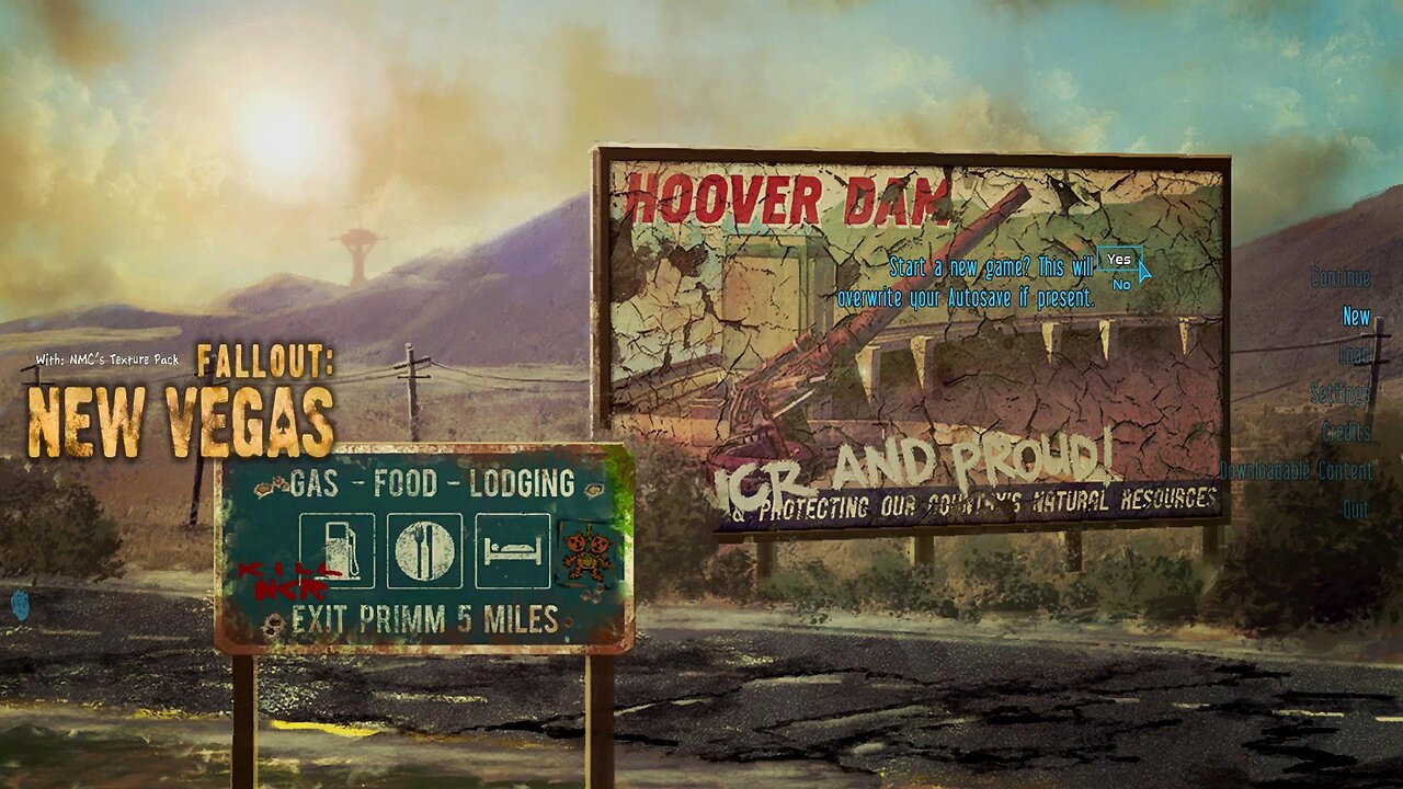 Fallout New Vegas Game Stream #4 Our Intrepid Trio Takes Out The Camp Searchlight Irradiated Trash!