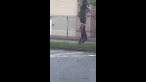 A man attempts to steal a police vehicle outside of a mall in Spartanburg, South Carolina..