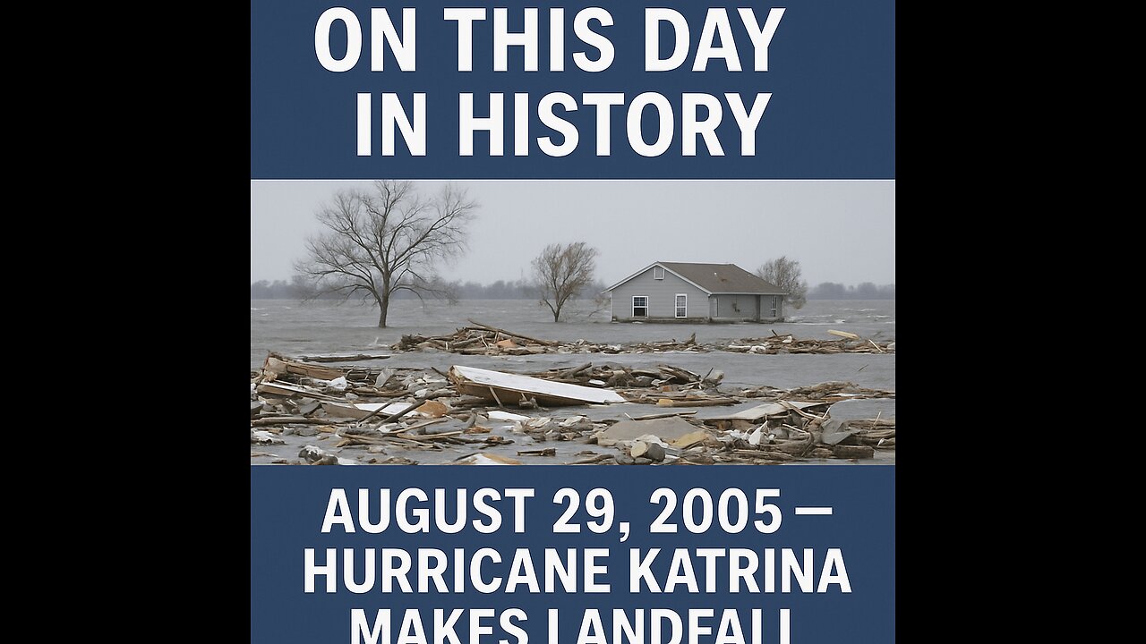 On This Day in History: Hurricane Katrina, August 29, 2005