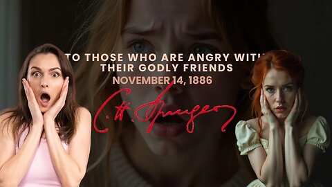 To Those Who are Angry with Their Godly Friends, 1886, Spurgeon