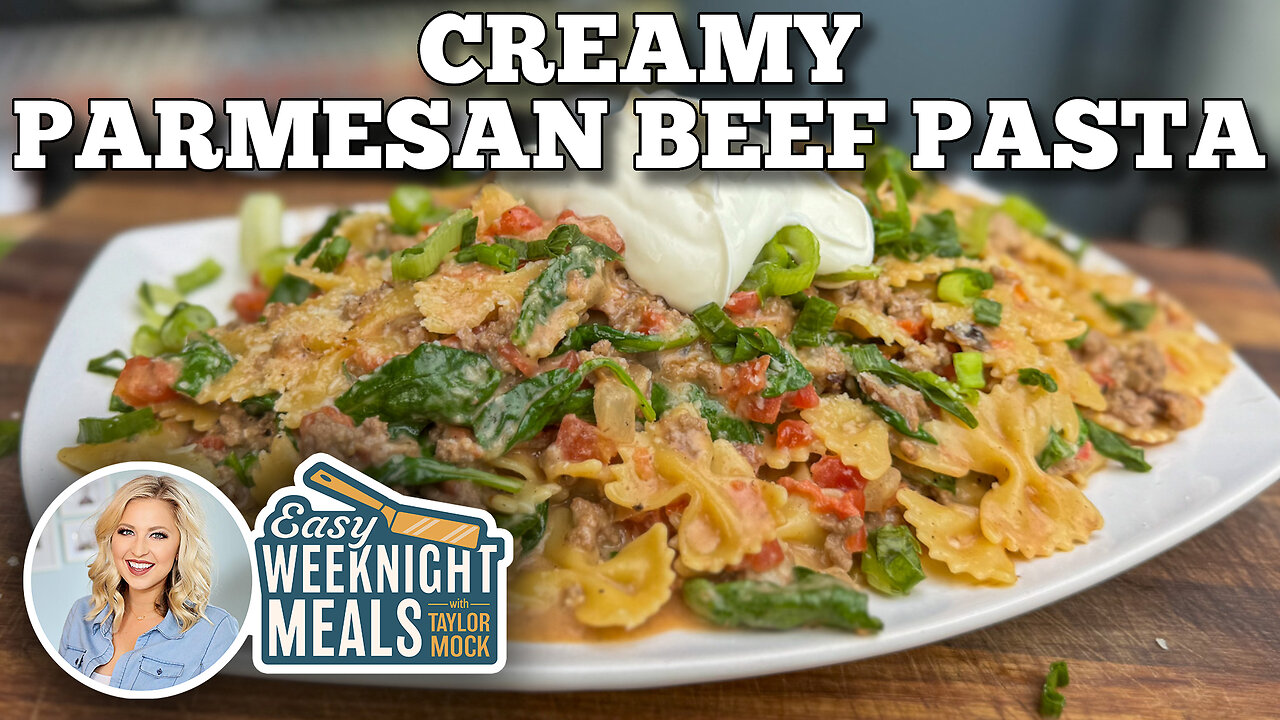 Easy Weeknight Meals: Creamy Parmesan Beef Pasta