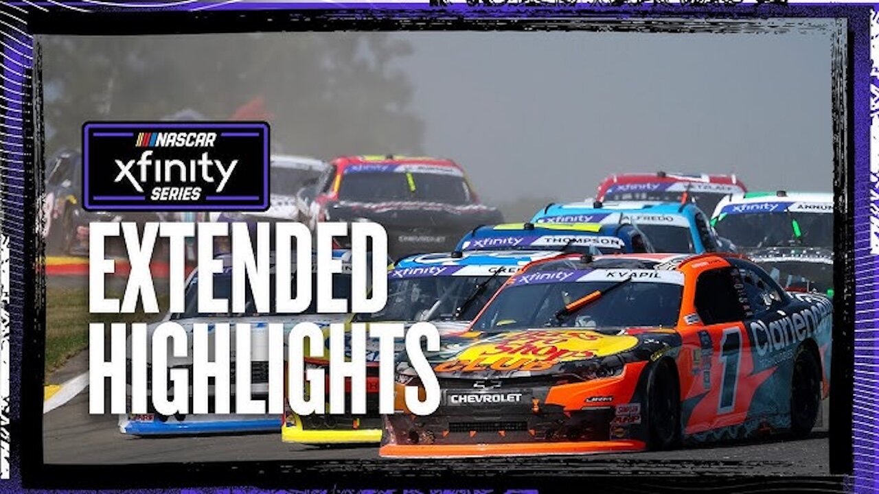 2025 NASCAR Xfinity Series at Watkins Glen EXTENDED HIGHLIGHTS (4K)