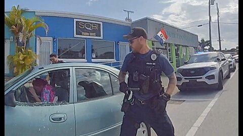 Florida Woman FAFO trying to flee investigation