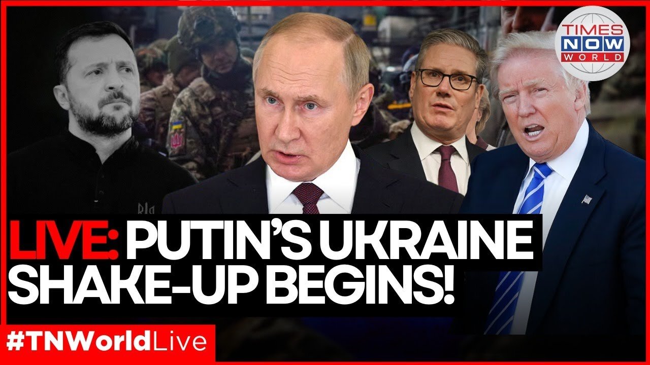 LIVE | Putin’s Bold Move: ‘New Ukraine’ Plan Unveiled—Temporary Govt & Elections Ahead? World News