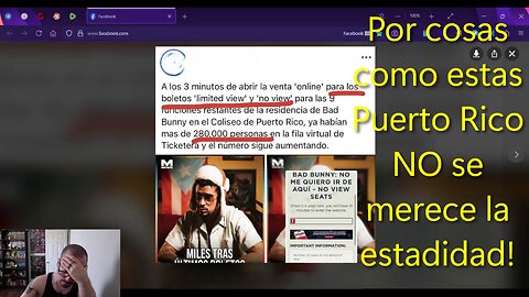 Por cosas como estas Puerto Rico NO se merece la estadidad!