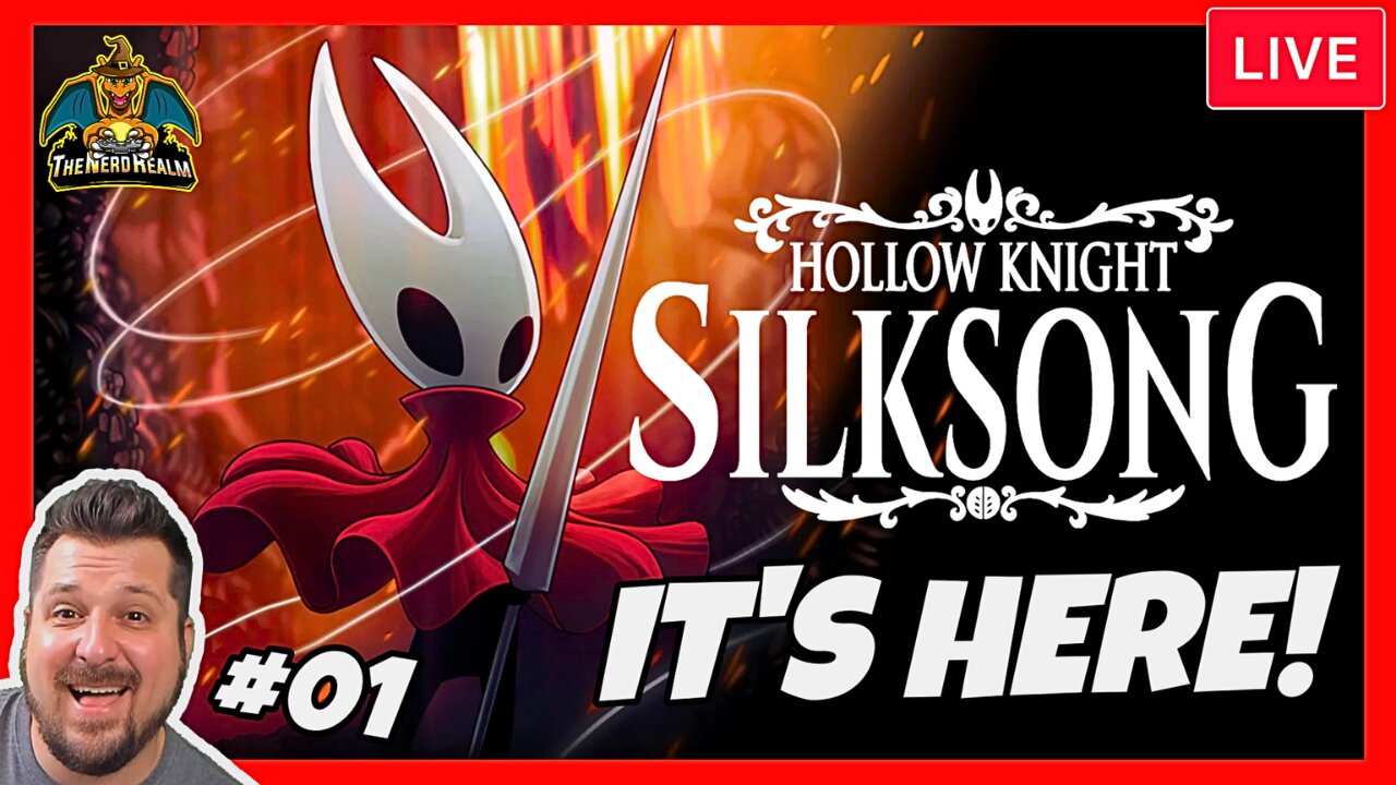 SILKSONG IS HERE! Hollow Knight Sequel | Nerd Realm Playthrough