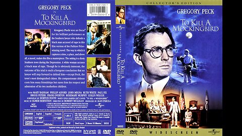 To Kill a Mockingbird 1962. Gregory Peck, Robert Duvall, Mary Badham, Phillip Alford, Ruth White, Paul Fix, Brock Peters, Frank Overton, James Anderson