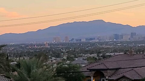 Did you SEE tonight's HOT Las Vegas sunset? Check THIS out! 07.09.2025 #follow #lasvegas #gaming