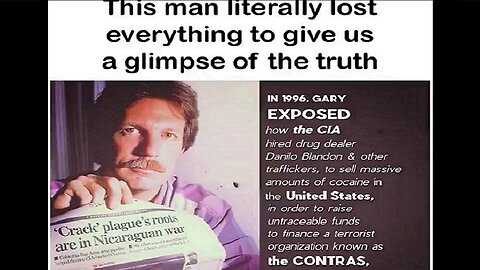 [Graphic] Gary Webb exposed how the CIA hired drug dealers, then he was shot twice in head. THEY CALLED IT SUICIDE