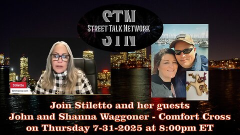 Rebroadcast of Street Talk with Stiletto from 7-31-2025