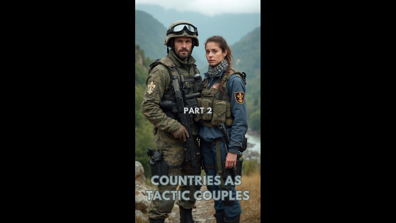 Countries as Tactic Couples | AI Generated