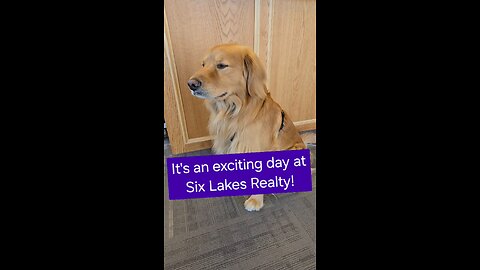 It's an exciting day at Six Lakes Realty!