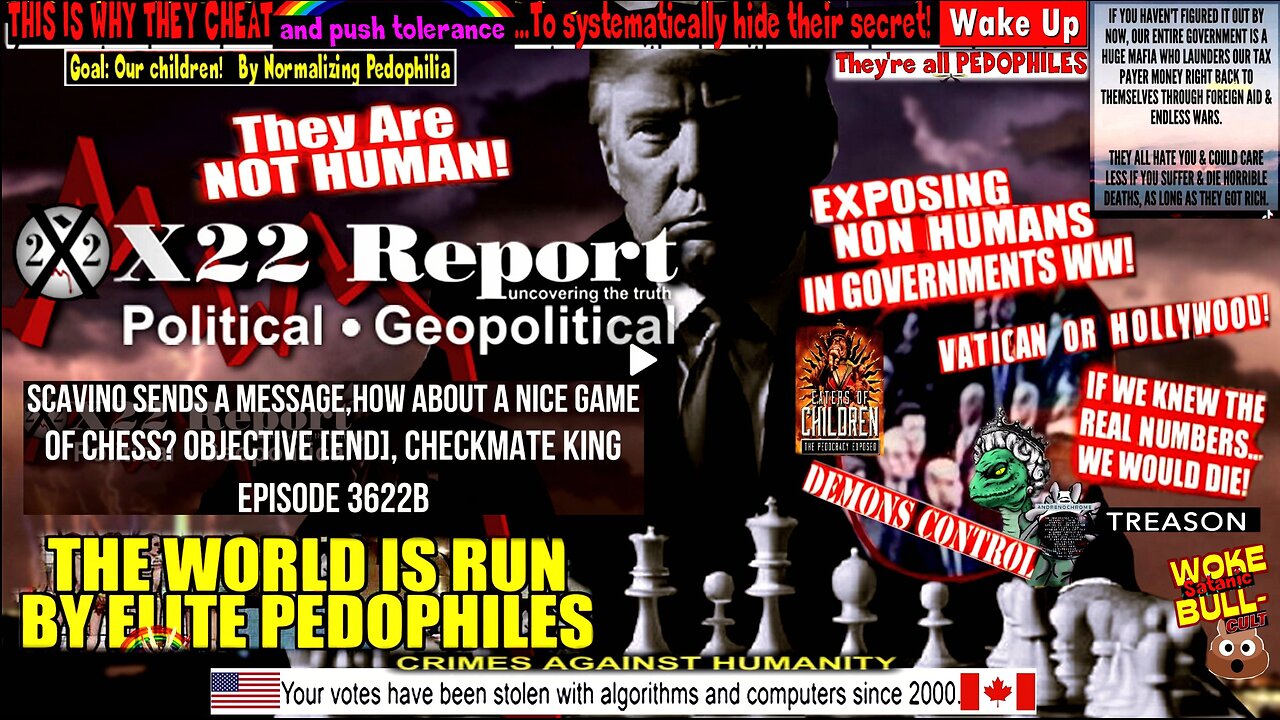 Ep 3622b - Scavino Sends A Message,How About A Nice Game Of Chess? Objective [End], Checkmate King