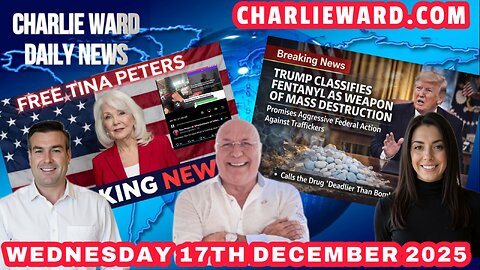 CHARLIE WARD DAILY NEWS WITH CHARLIE WARD, PAUL BROOKER & DREW DEMI WEDNESDAY 17TH DECEMBER 2025