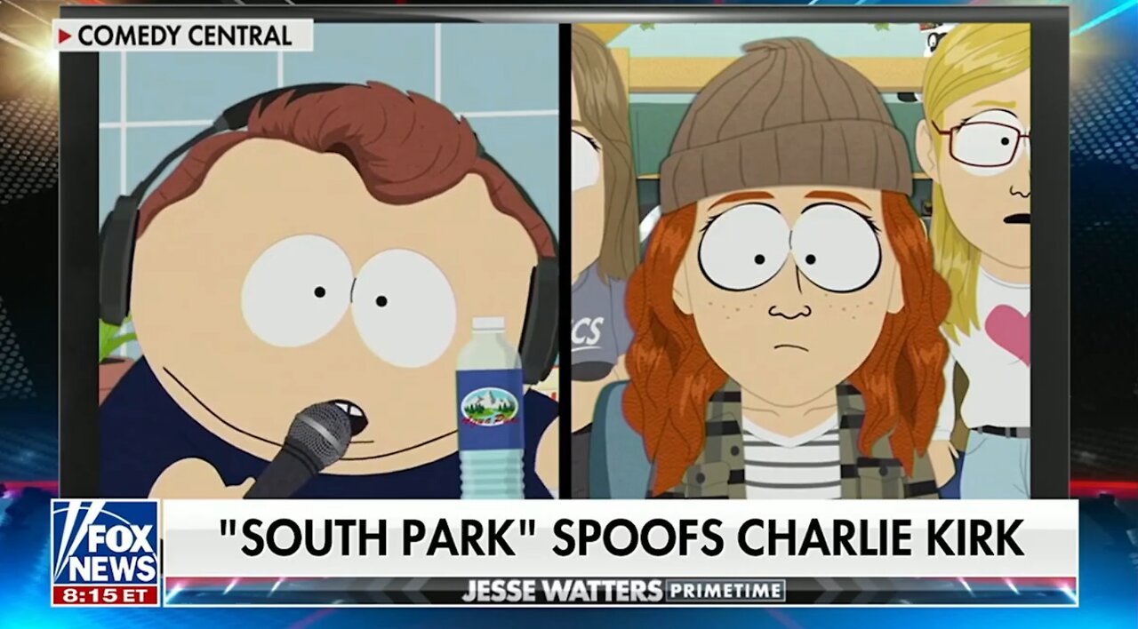 SOUTHPARK SPOOFS CHARLIE KIRK, DEMS, 200 DAYS