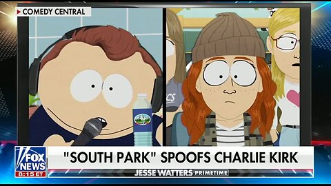 SOUTHPARK SPOOFS CHARLIE KIRK, DEMS, 200 DAYS