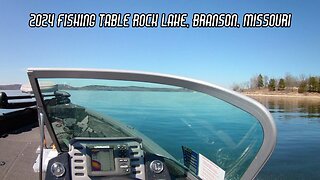 2024 Fishing Table Rock Lake, Branson, Missouri