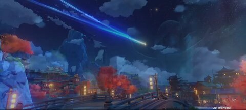 Gensin Impact gameplay opening scene.the journey begins now