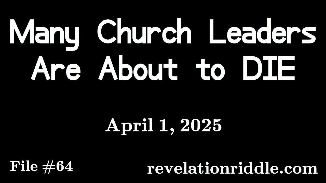 Many Church Leaders are about to DIE! JUDGMENT | BABYLON | KIM CLEMENT