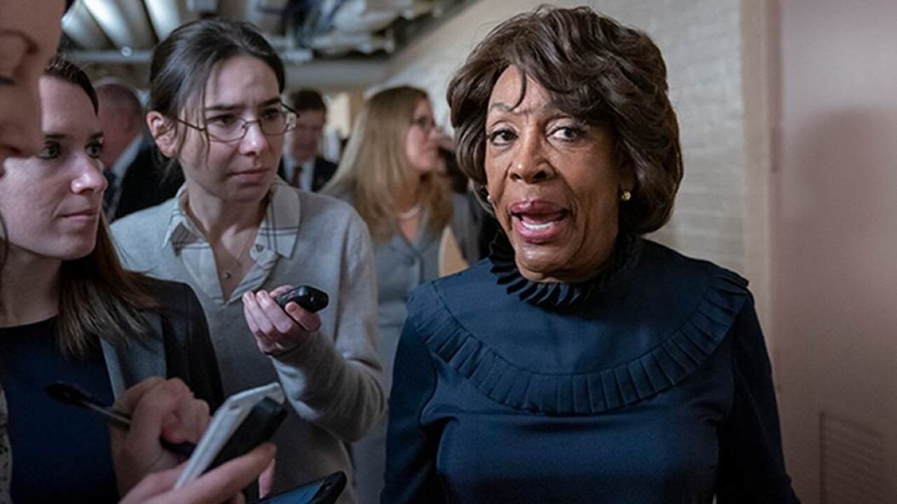 And Stay Out! Dem Maxine Waters Gets ICE-y Reception As Immigration Agents Slam Door In Her Face