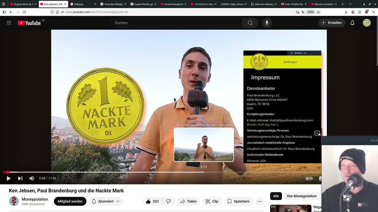 Die nackte Mitgliedschaft (exklusiv mit Glied)