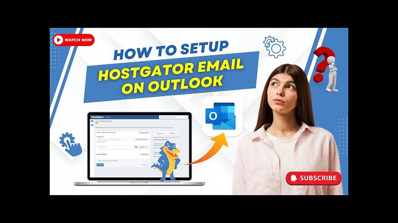 How to Setup HostGator Email on Outlook?