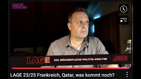 LAGE 23/25 Frankreich, Qatar, was kommt noch?