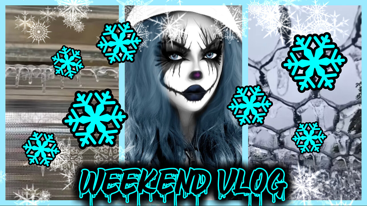 Surviving an Ice Storm with a Creepy Twist Weekend Vlog