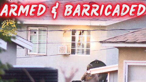 🔥 LIVE STANDOFF. Shots Fired at Cops! Barricade, Tear Gas, Hostage Rumors – Bakersfield, CA
