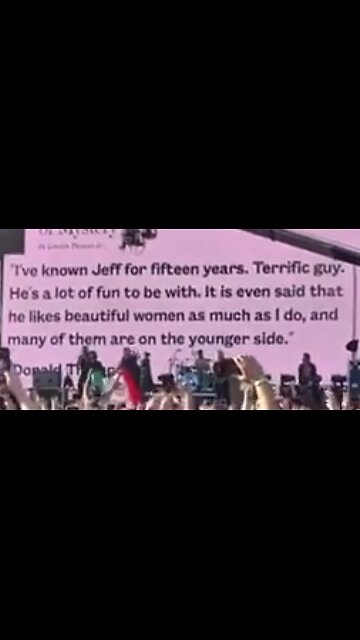 PUNK BAND PLAYS TRUMP AND EPSTEIN MONTAGE TO FIRST CLASS LOSER 😂