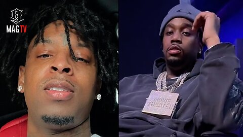 "Everybody Tough Now" 21 Savage Checks Fivio Foreign Temperature After Interview! 🥊