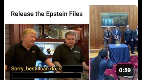 Instead of releasing the Epstein files, Pam Bondi is lighting candles on a menorah