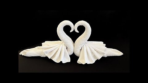 TOWEL ART - TOWEL SWAN