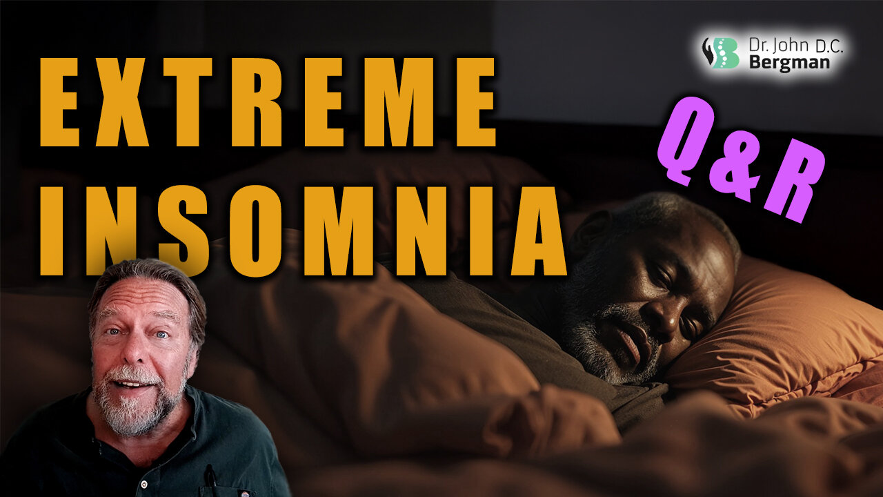 Extreme Insomnia Q&R (Timestamps Below)